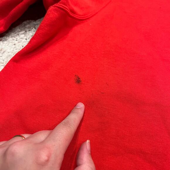 Nike Kansas City Chiefs Crew Neck Sweatshirt Sz M Men's NFL Football - Picture 5 of 7